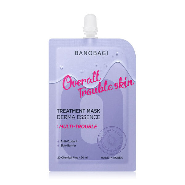 BANOBAGI Treatment Mask Derma Essence Overall Trouble Skin (1 ซอง)