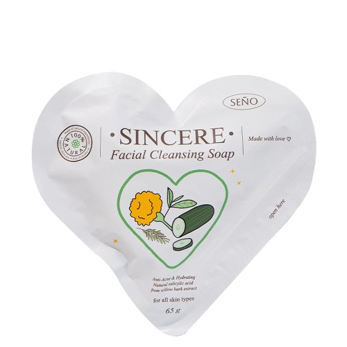 Seno Sincere Facial Cleansing Soap - สบู่ล้างหน้าซินญอ