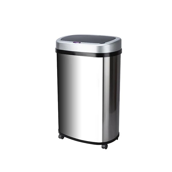 ถังขยะอัตโนมัติ Hafele (เฮเฟเล่) Automatic Sensor Bin Stainless Steel with Wheel