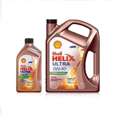 น้ำมันเครื่องดีเซล SHELL Helix Ultra 0W-40 เหมาะสำหรับเครื่องยนต์ดีเซลทุกประเภท