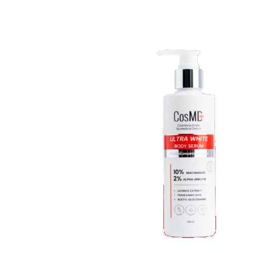 โลชั่นผิวขาว CosMD 10% NIACINAMIDE + 2% ARBUTIN WHITENING BODY LOTION