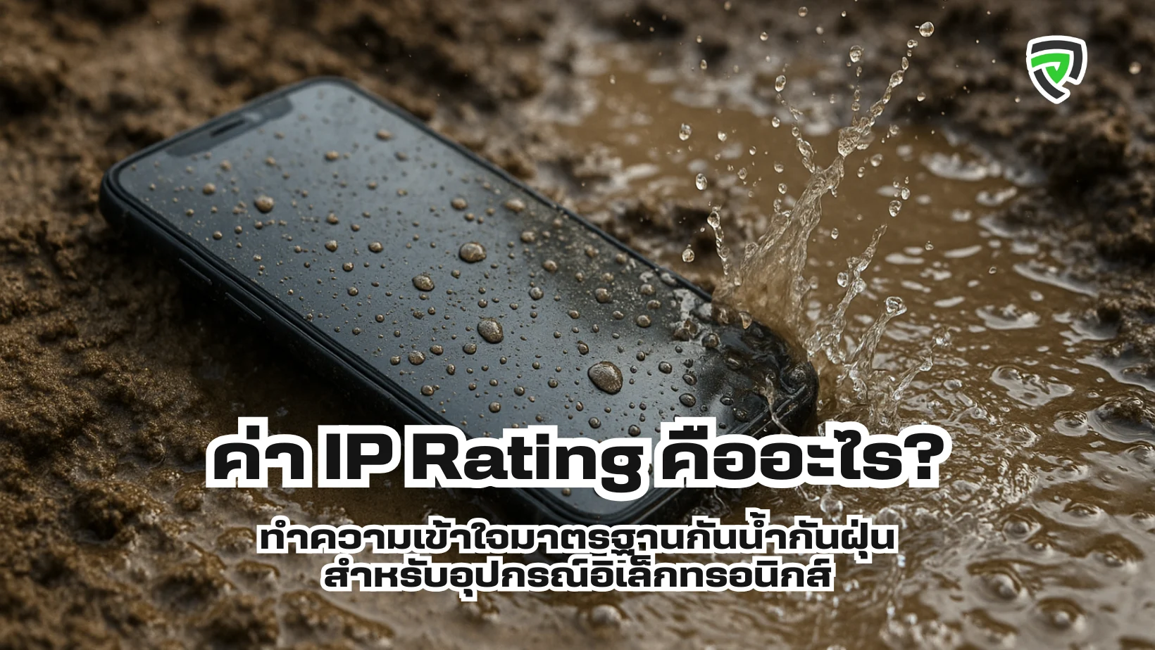ค่า IP Rating คืออะไร ทำความเข้าใจมาตรฐานกันน้ำกันฝุ่น สำหรับอุปกรณ์อิเล็กทรอนิกส์