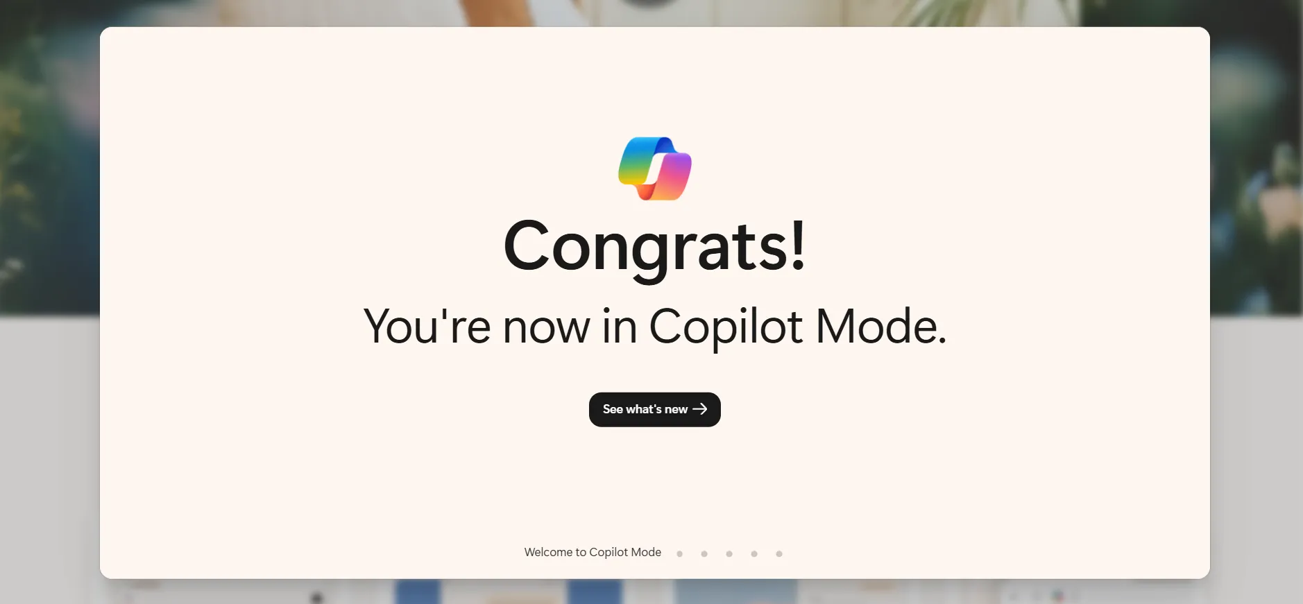 Microsoft เปิดตัว "Copilot Mode" ใน Edge
