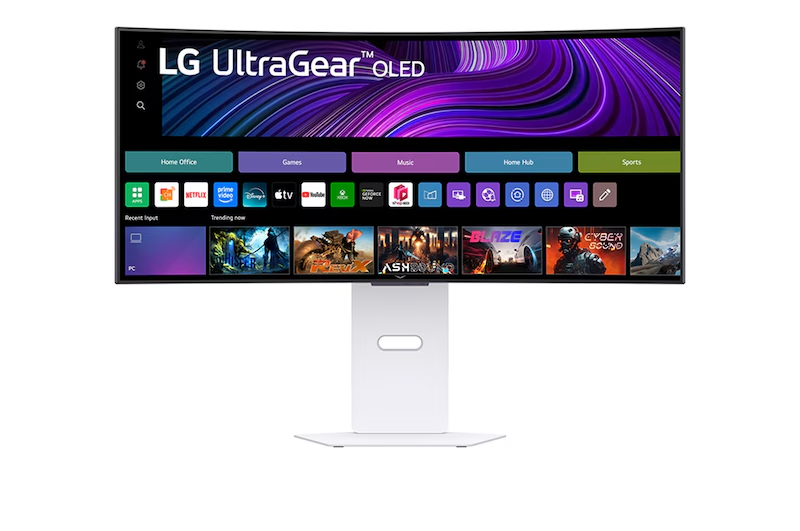 จอมอนิเตอร์ LG UltraGear 34" OLED 240Hz 34GX90SA-W