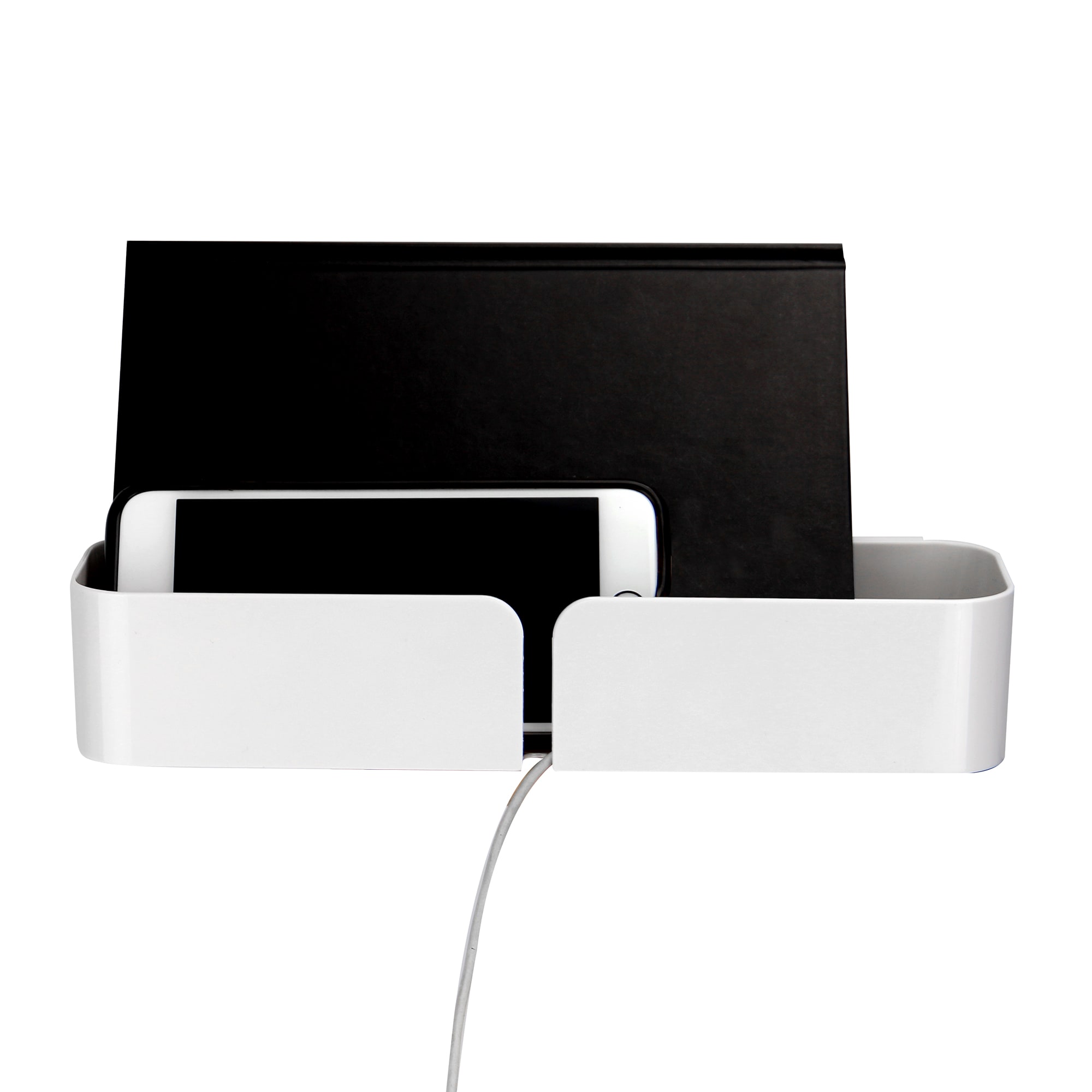 Pukkr White Bedroom Shelf-1