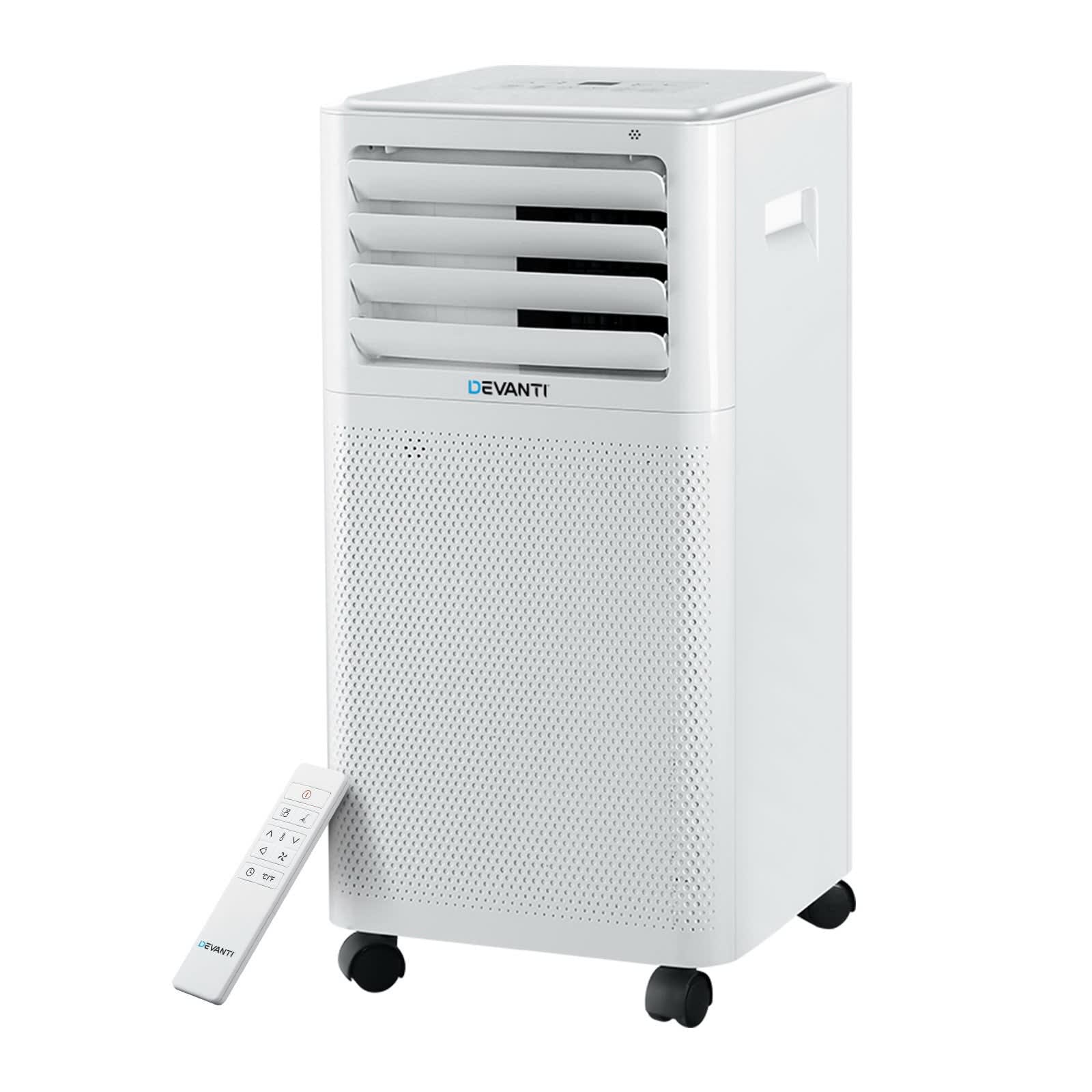 NNEDSZ Devanti Portable Air Conditioner Window Kit Cooling Mobile Fan_1