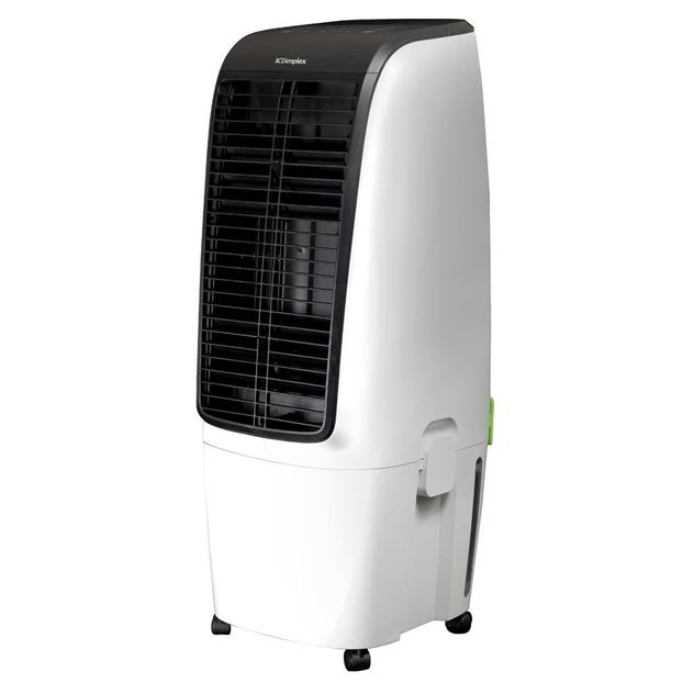 Dimplex 20L Evaporative Air Cooling Swing Cooler Fan Humidifier w_Remote White_1