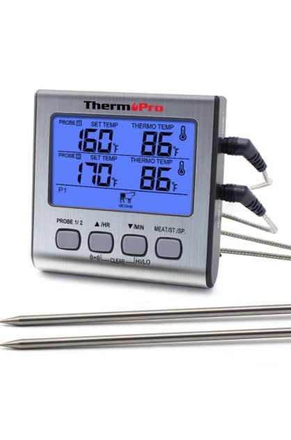 ThermoPro TP17 Dual Probe Digital BBQ Meat Thermometer