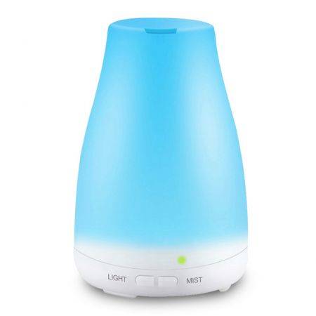 Mini Ultrasonic Air Aroma Humidifier With Changing Color LED Lights
