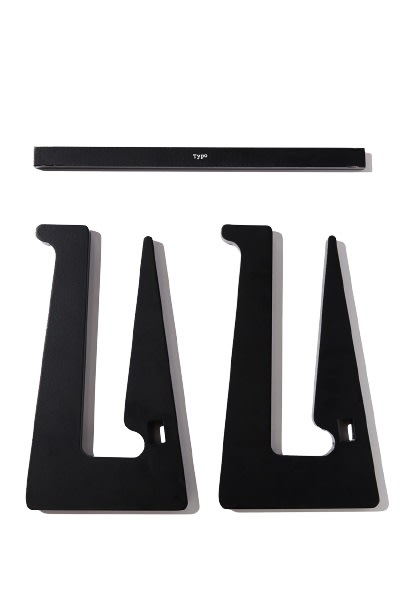 Typo Collapsible Laptop Stand Black