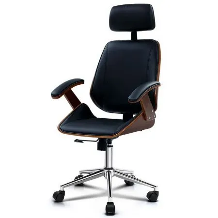 Artiss Wooden Office Chair Computer Gaming Chairs Executive