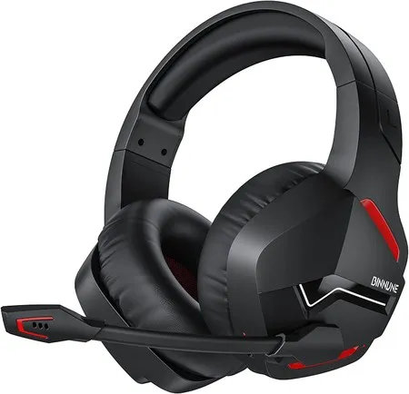 Binnune Wireless Gaming Headset with Microphone for PC