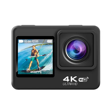 AT-Q60TR 4K Ultra HD Sports Action Camera With Microphone