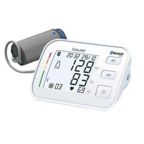 Beurer Upper Arm Blood Pressure/Pulse/Health Monitor Bluetooth Digital Display