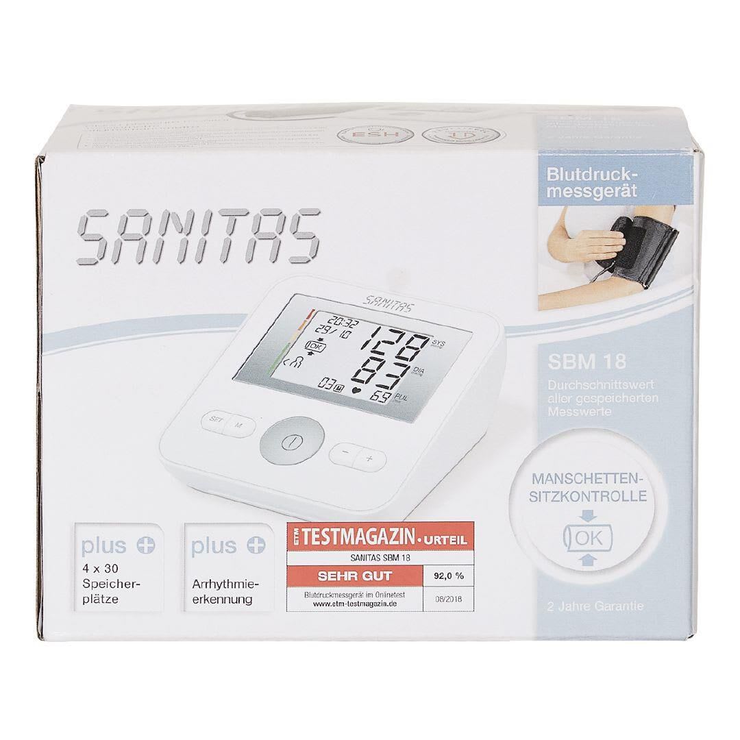 Sanitas Upper Arm Blood Pressure Monitor