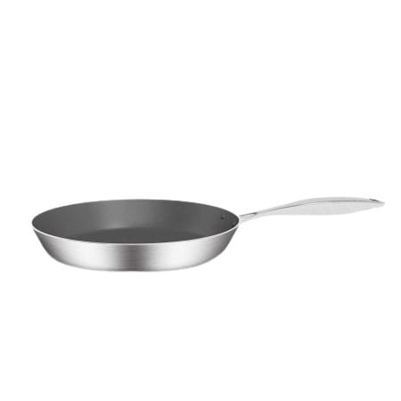 Stainless Steel Fry Pan 20cm 26cm Frying Pan Induction Nonstick Interior