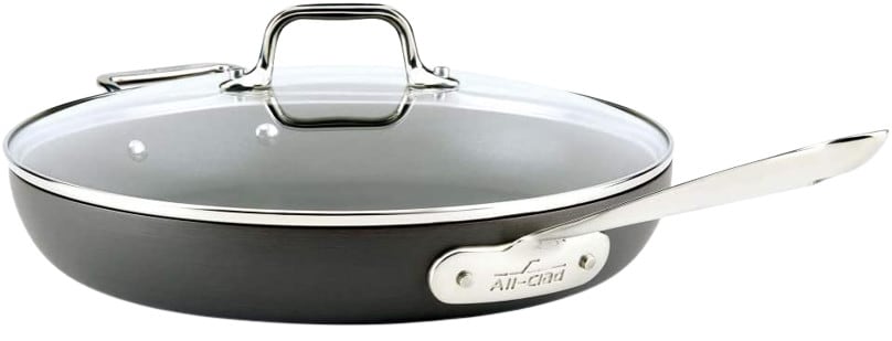All-Clad HA1 Hard Anodized Nonstick Fry Pan 12 Inch Induction Pots and Pans