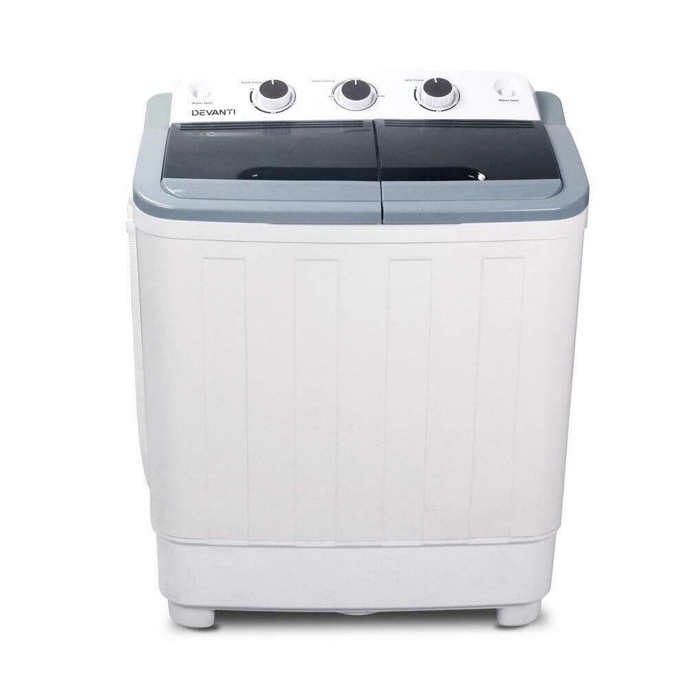 Devanti 5kg Twin Tub Mini Washing Machine_1