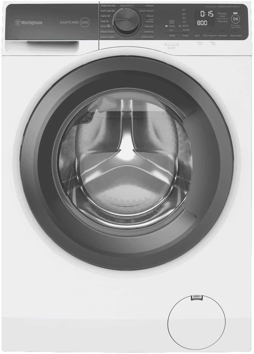 Best Westinghouse WWW9024M5WA 9kg Combo Washer Dryer Washing Machine