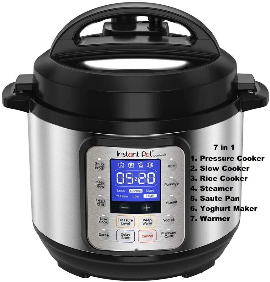 Instant Pot Duo Nova 7-in-1 Electric Slow Cooker