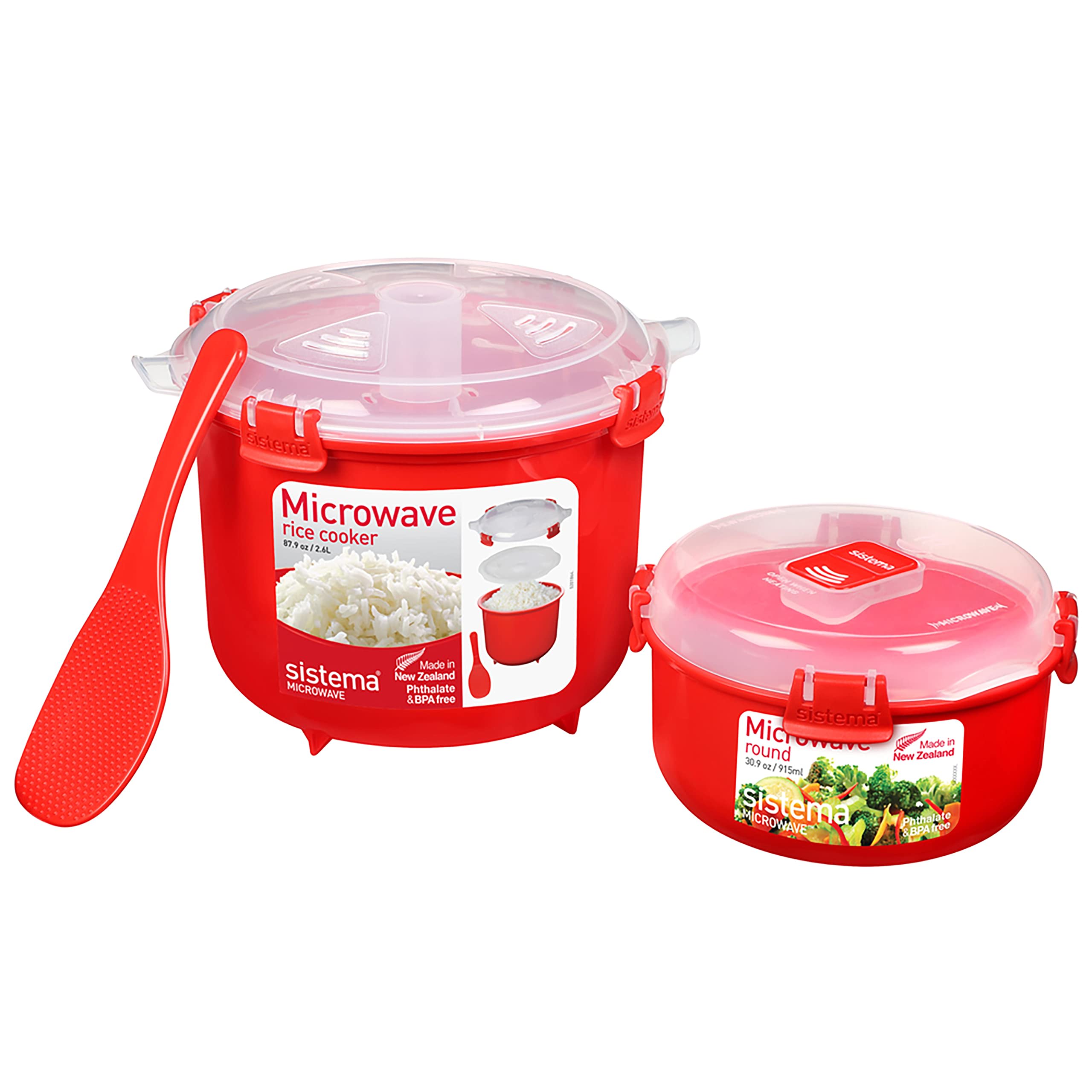 Sistema 82001 Microwave Rice Cooker