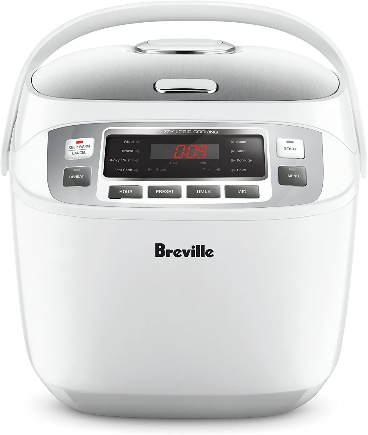 Breville LRC480WHT The Smart Rice Box Cooker LRC480WHT