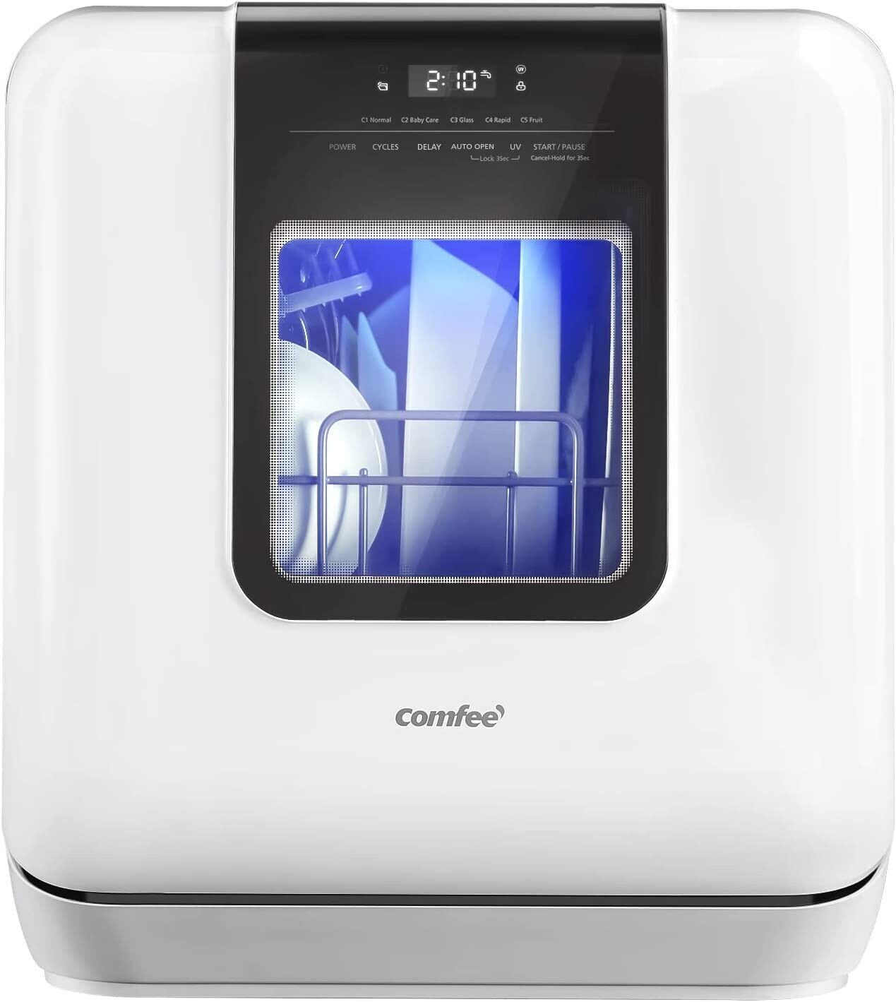 Comfee CDC17P2AWW Countertop Dishwasher