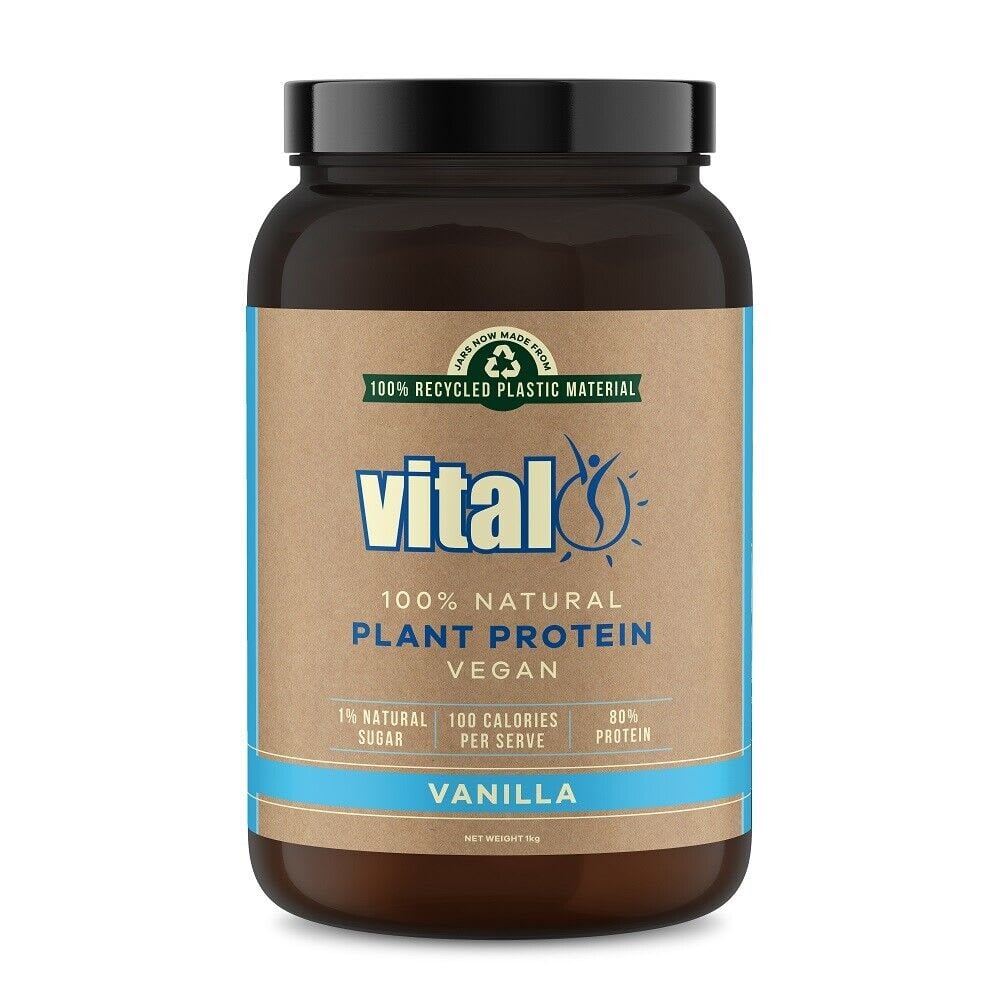 Vital Vanilla Plant-Based Protein Powder