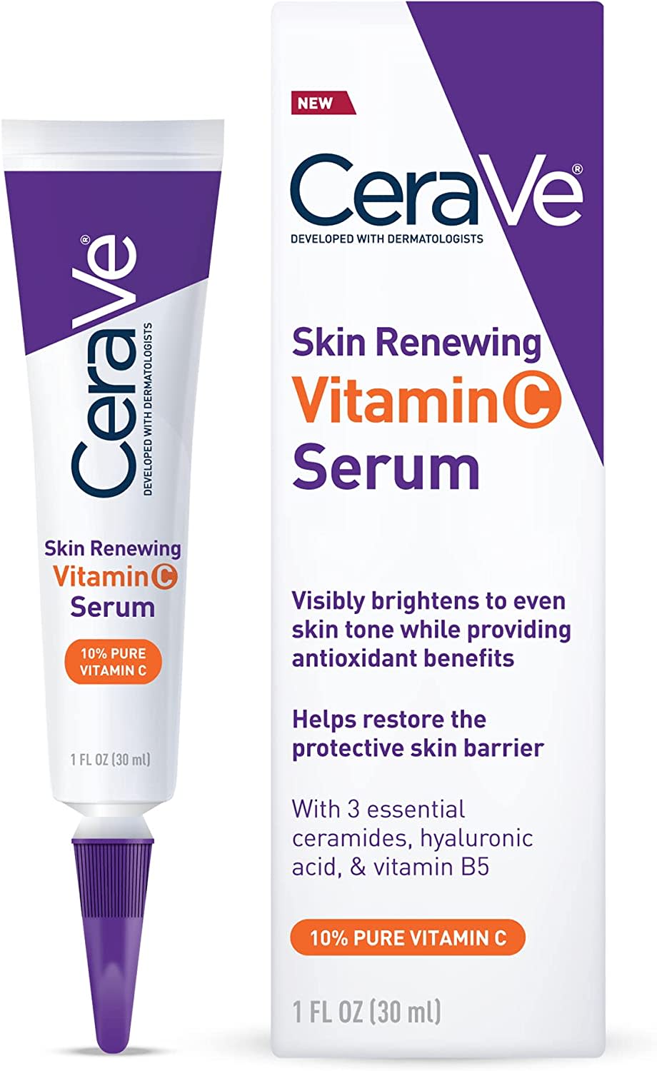 CeraVe Vitamin C Serum with Hyaluronic Acid