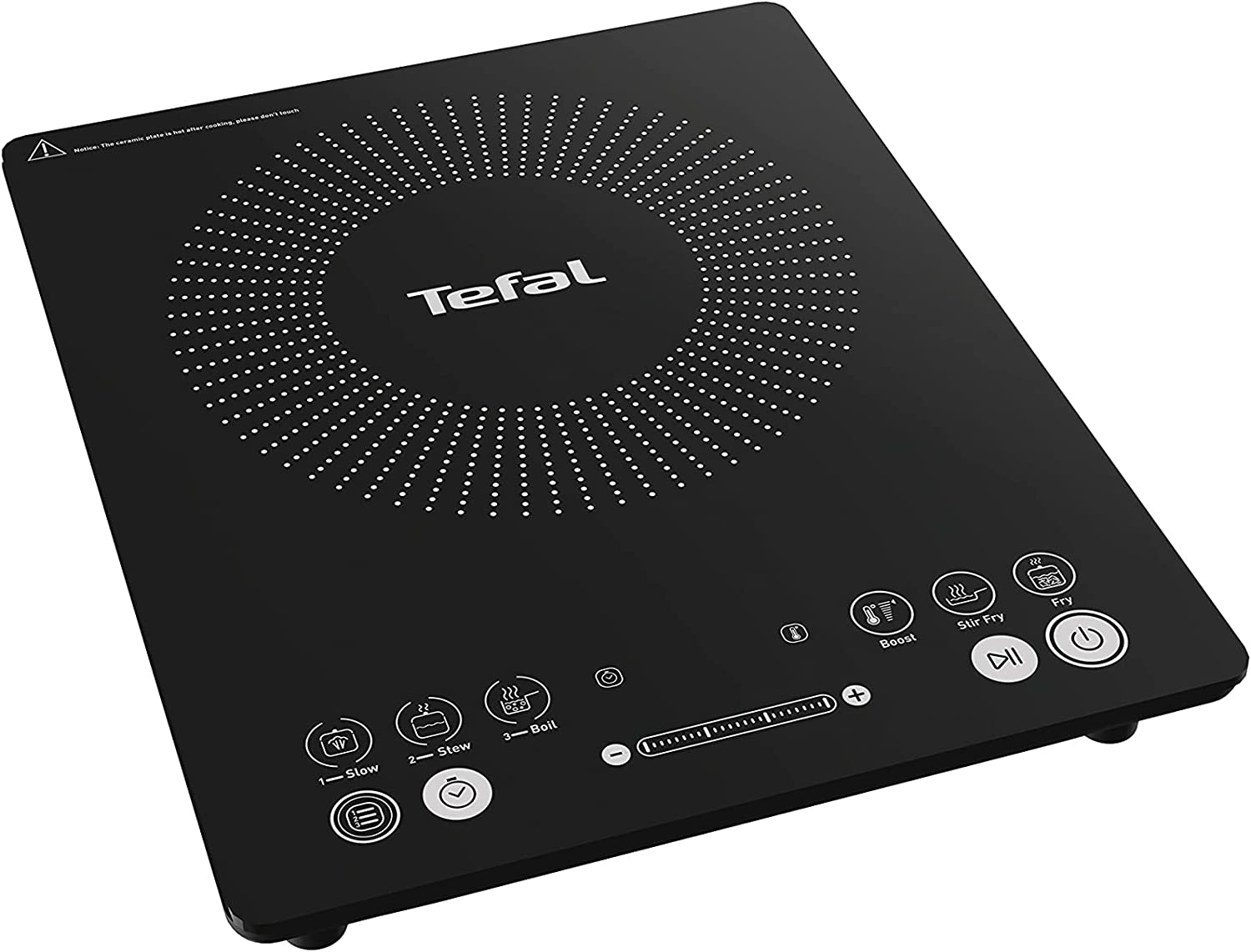 Tefal IH210801 Everyday Slim Electric Induction Cooktop