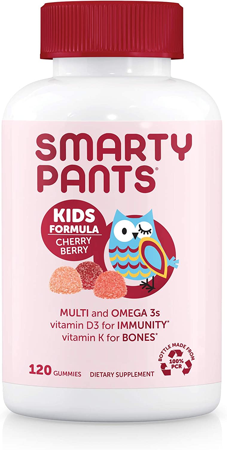 SmartyPants Kids Formula Vitamins with Fish Oil