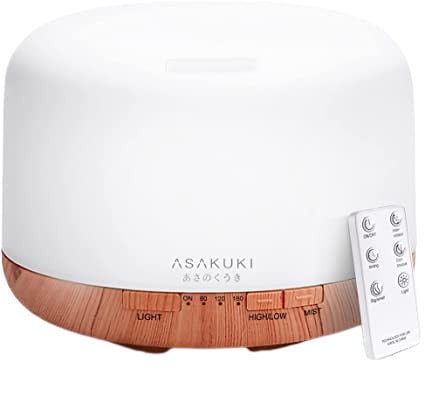 ASAKUKI 500ml Essential Oil Diffuser