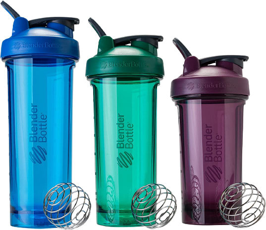 BlenderBottle Shaker Bottle Pro Series Perfect for Protein Shakes