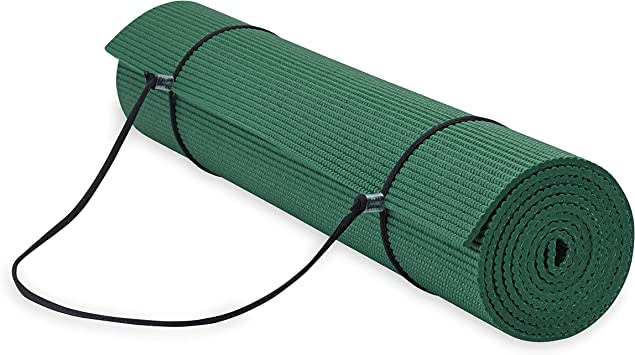 Gaiam Essentials Premium Yoga Mat with Carrier Sling