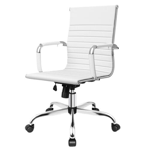 ALFORDSON White Office Ergonomic Chair