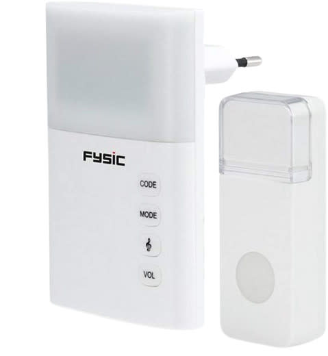 Fysic FD-110 with Flash Wireless Doorbell