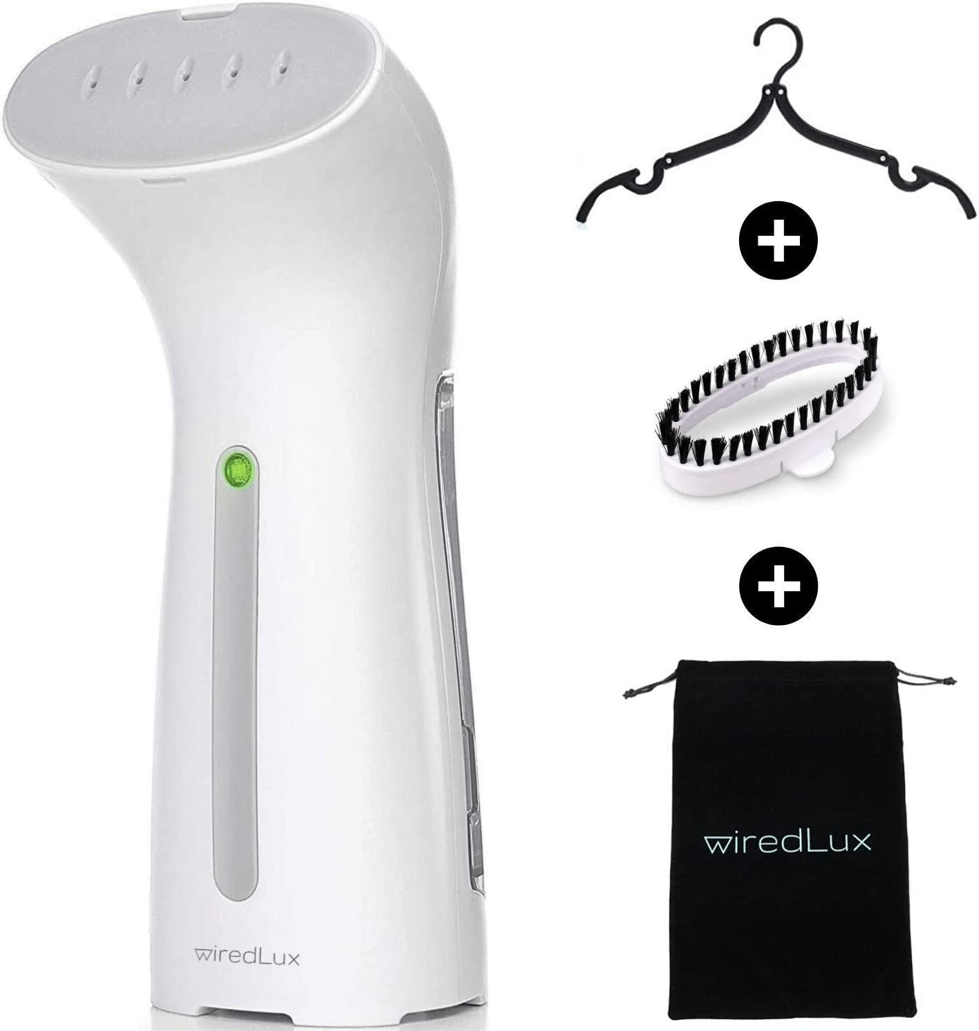 WiredLux Flat And Vertical Garment Steamer With Accessories