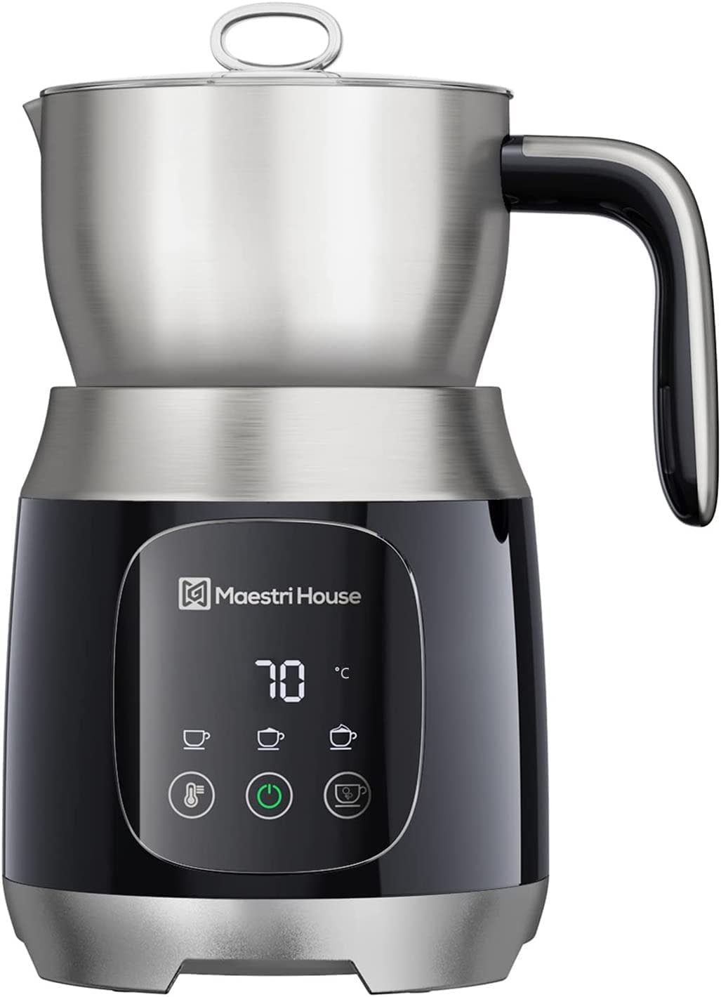 Maestri House 4-in-1 600ml Electric Milk Frother