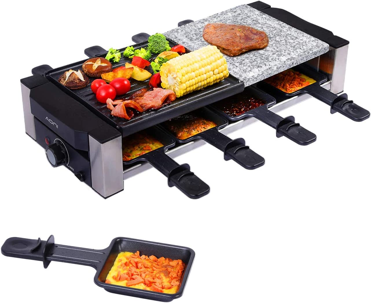 AONI Raclette Table BBQ Grill