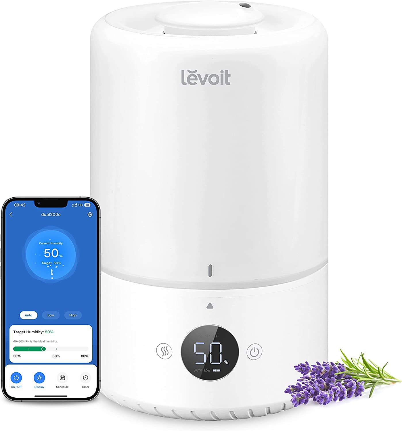 LEVOIT Dual 200S Top-Fill Cool Humidifier