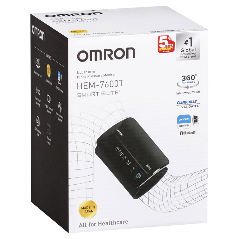 Omron Smart Elite HEM7600T Blood Pressure Monitor