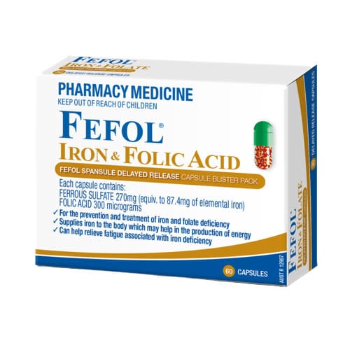 Fefol  Folate and Iron Supplement
