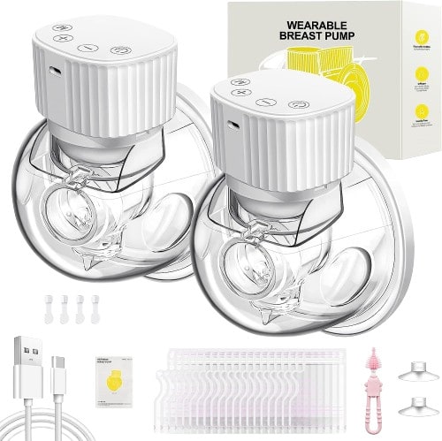 Grottes Double Wearable Breast Pump