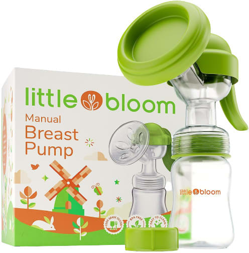 Little Bloom Silicone Manual Breast Pump