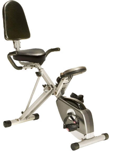 Exerpeutic Folding Recumbent Exercise Bike